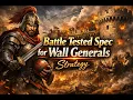 Evony - Battle tested Wall general strategy