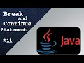 Java Programming Language break statement continue statement