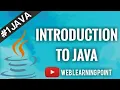 JAVA Introduction to JAVA Class 8th ICSE Board