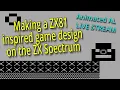 Making a ZX81 style game - ZX SPECTRUM BASIC