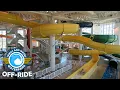 Wings and Waves Off-Ride Footage Oregon Indoor Water Park in a Plane Non-Copyright