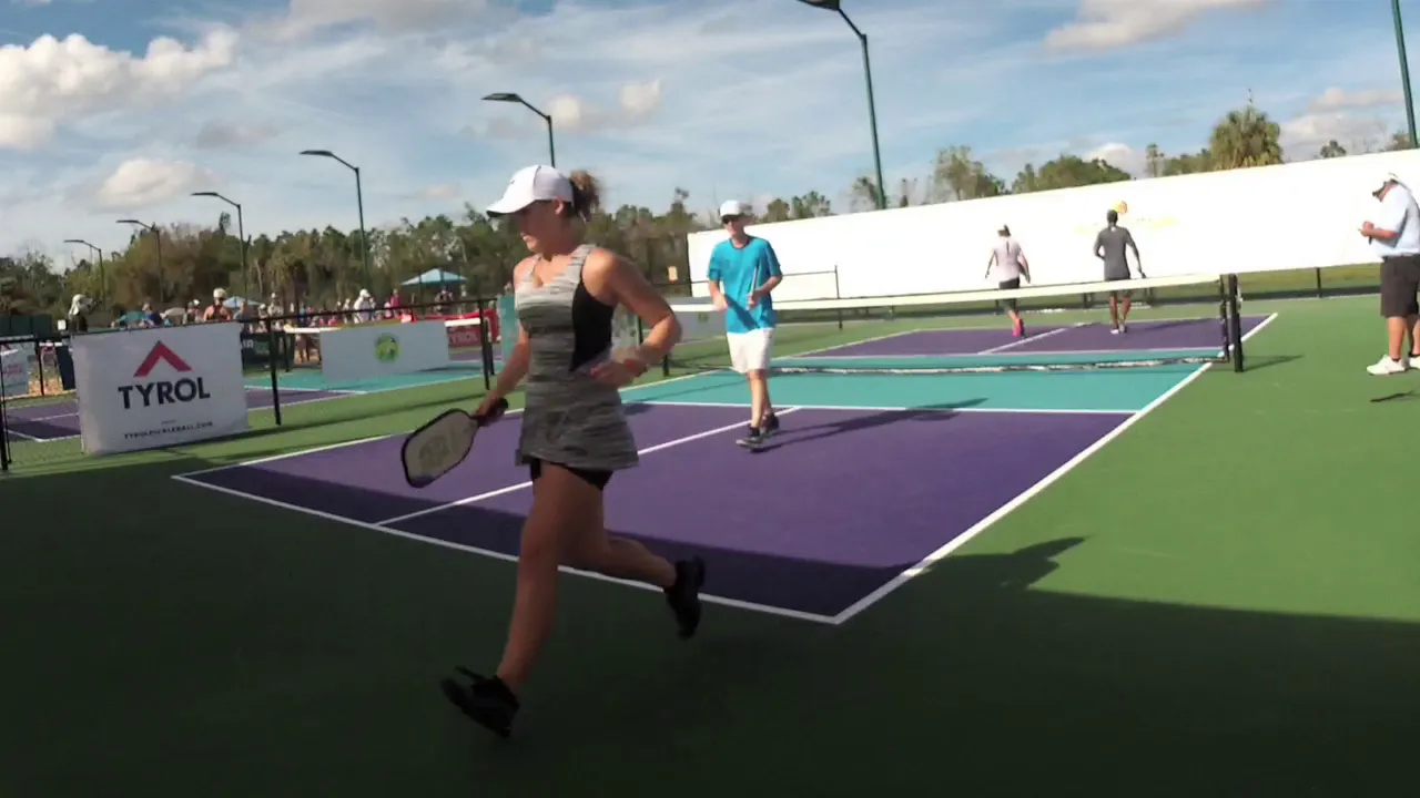 2020 World Pickleball Championships Irina Tereschenko/Joey Farias VS Kasandra Gehrke/Jarrod Smith
