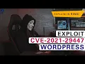 CVE-2021-29447 Read WordPress Config php File through XXE Wav file payload SSRF