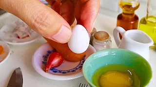 Download Japanese Omurice  | MINIATURE COOKING | Mini Real Food | ASMR COOKING TOYS FOOD | 오므라이스 オムライス MP3