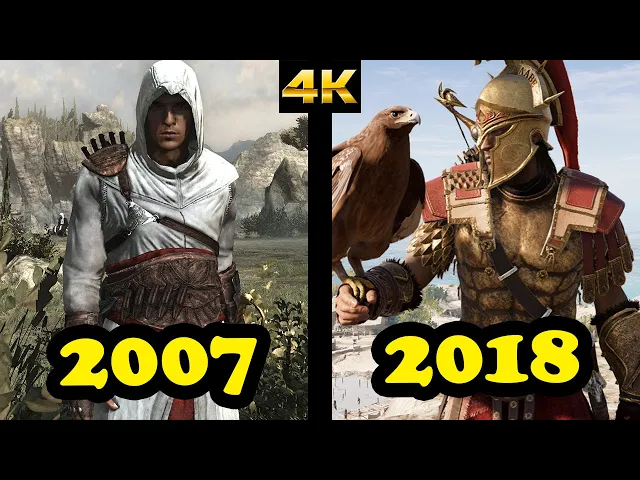 Evolution of Assassin's Creed (2007-2018)