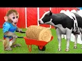 Download Lagu 🔴LIVE – Monkey Baby Bon Bon uses toilet paper and naughty in the Pool with puppy and duckling