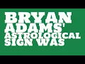What was Bryan Adams birt ay