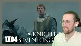 this was absolutely peak a knight of the seven kingdoms 1x04 seven reaction
