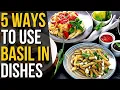 5 Creative Ways To Use Basil Different Uses of Basil Leaves
