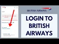 British Airways Login - How to Sign in to BA com Account 2023