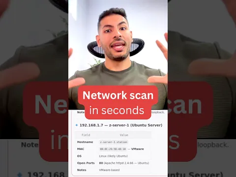 AI Network Scan