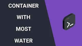 Container With Most Water Coding Interview Problem