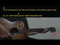 Ella Langley - i blame the bar Guitar Chords cover