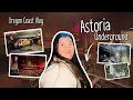 Exploring the Underground Tunnels Astoria Oregon