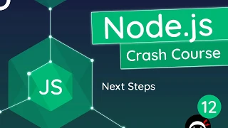 Node js Crash Course Tutorial - Wrap up