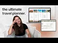 How I Plan My Travels in Google Sheets travel planner spreadsheet of my dreams