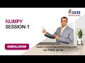 Numpy Session-1 in Data Science