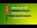 10 project from scratch E-commerce Application in angular Create Model and Lazy loading