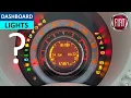 Fiat 500 Dashboard Warning Lights Meaning - Fiat 500 Instrument Panel Warning Lights Meaning