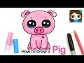 How to Draw a Baby Pig Easy Beanie Boos