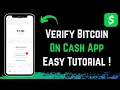 How to Verify Bitcoin on Cash App