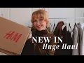 HUGE H M NEW IN TRY ON HAUL