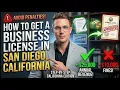 How To Get A Business License in San Diego 2026 San Diego California Business License Application
