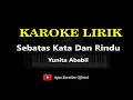 Download Lagu Sebatas Kata Dan Rindu | Karoke Lirik | Sampling PSR S770 | dirumah ajah #covid19