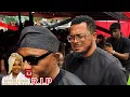 Actor Van Vicker emotional arrivals moment as he arrives to pay his final respects to late Beverly a