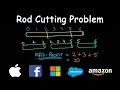 Rod Cutting Problem Dynamic Programming Unbounded Knapsack