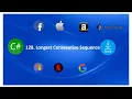 Leetcode 128 Longest Consecutive Sequence Java C