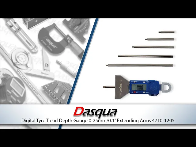 DASQUA เกจวัดความลึกแบบดิจิตอล รุ่น 4710-1205