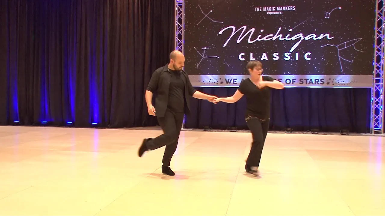 Michigan Classic 2018 Pro Am Novice Routine Kristy Brehm with Marcus Sterling