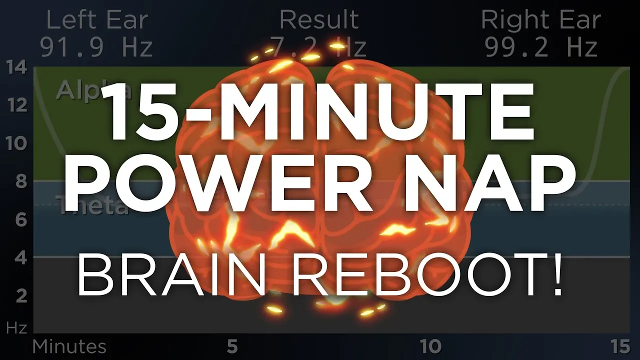 15-Minute POWER NAP for Energy and Focus: The Best Binaural Beats 15-Minute POWER NAP for Energy and Focus: The Best Binaural Beats