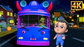 Halloween Spooky Bus | Fun Animated Song for Toddlers