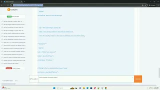 String methods in python part 6