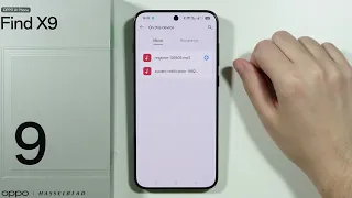 OPPO Find X9 X9 Pro كيفية تعيين أغنية كنغمة رنين نغمة رنين موسيقية 