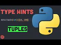 Tuple Type Annotation Python Tutorial
