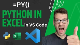 Python in Excel How to write PY cells in VS Code