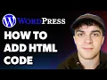 How to Add Html Code in Wordpress quick Simple Full 2025 Guide