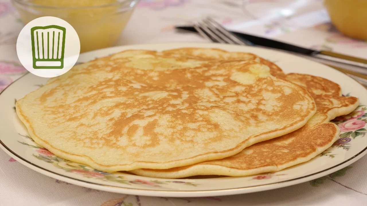 Pfannkuchen/ Eierkuchen- Basis-Teig. 