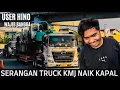 Download Lagu USER HINO HARUS BANGGA‼️SERANGAN TRUCK KMJ NAIK KAPAL DI PELABUHAN MERAK