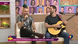 Bob Maicon representou a região Norte de SC no Canta+