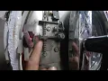 Adjusting a Dexter washer door lock assembly