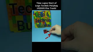 Time Lapse Short of Lego Technic Polybag (412501) Fire Truck