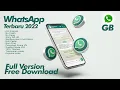 Download Lagu Fitur Terbaru GB WhatsApp Android 2022 | Versi Paling Smooth GB Whatsapp Terupdate