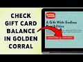 How To Check Gift Card Balance In Golden Corral Golden Corral Card Value 2025