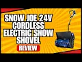 Snow Joe 24V Cordless Electric Snow Shovel Review