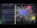 Real-Time 3D Particle Art Generator HTML Canvas Experiment