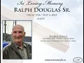 Funeral Service for Ralph Douglas